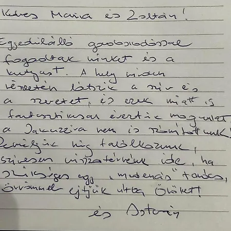 게스트하우스 Palocliget Vendeghaz